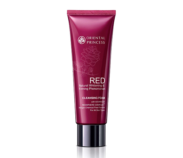 Oriental Princess RED Natural Whitening & Firming Phenomenon Cleansing Foam