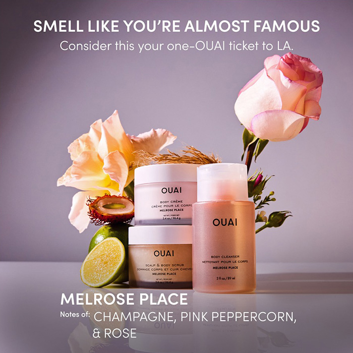 สครับขัดผิวกายและหนังศีรษะ OUAI Scalp & Body Scrub Melrose Place