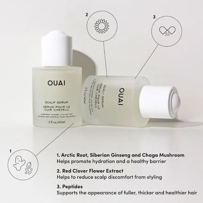 เซรั่มลดปัญหาผมขาดหลุดร่วง OUAI Scalp Serum เซรั่มลดปัญหาผมขาดหลุดร่วง OUAI Scalp Serum