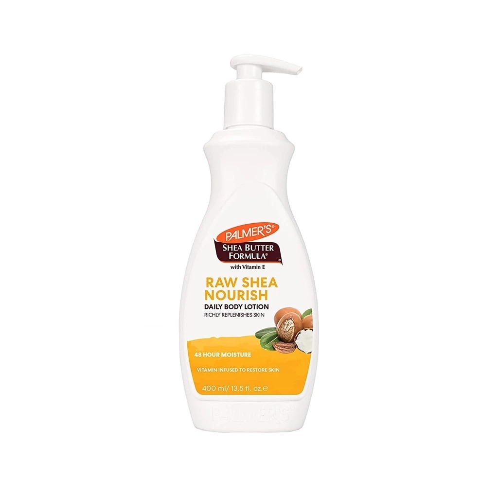 โลชั่นทาผิวกาย PALMER'S Raw Shea Body Lotion with Vitamin E