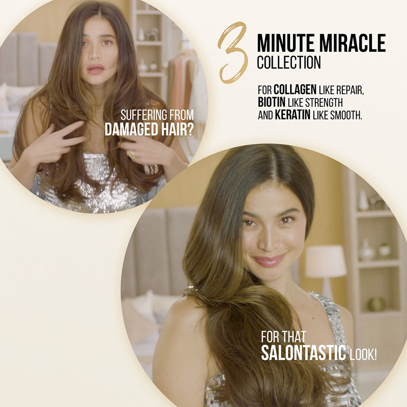 ครีมนวดผมเซรั่ม Pantene 3 Minute Miracle Biotin Strength Intensive Serum Conditioner