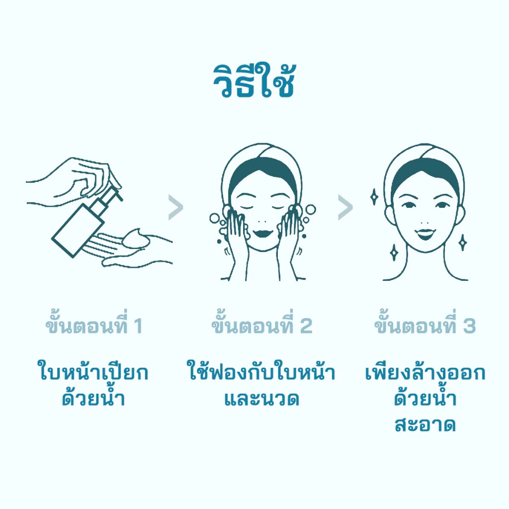 โฟมล้างหน้า PAPA FEEL Amino Acid Deep Cleansing Mousse