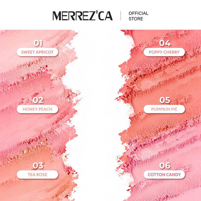 บลัชออน Merrezca Blurry Blush