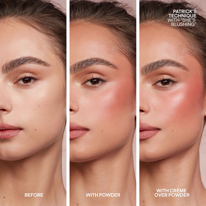บลัชออน PATRICK TA Major Headlines Double-Take Creme & Powder Blush