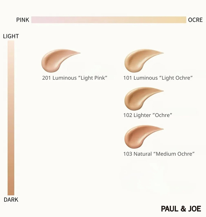 รองพื้น PAUL & JOE Creamy Foundation