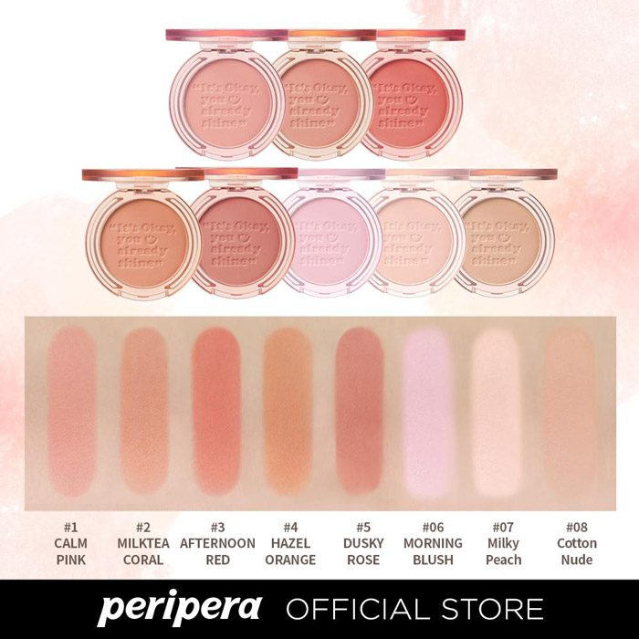 Peripera Pure Blushed Sunshine Cheek บลัชออน 