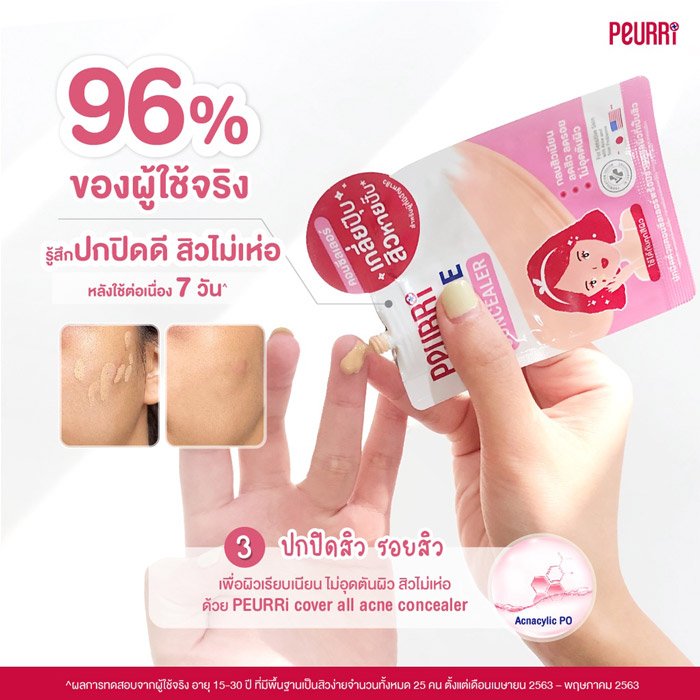 PEURRi Cover All Acne Concealer คอนซีลเลอร์