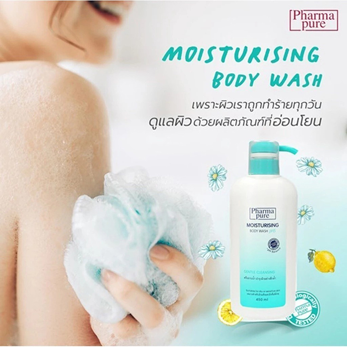 ครีมอาบน้ำ PharmaPure Moisturising Body Wash pH5