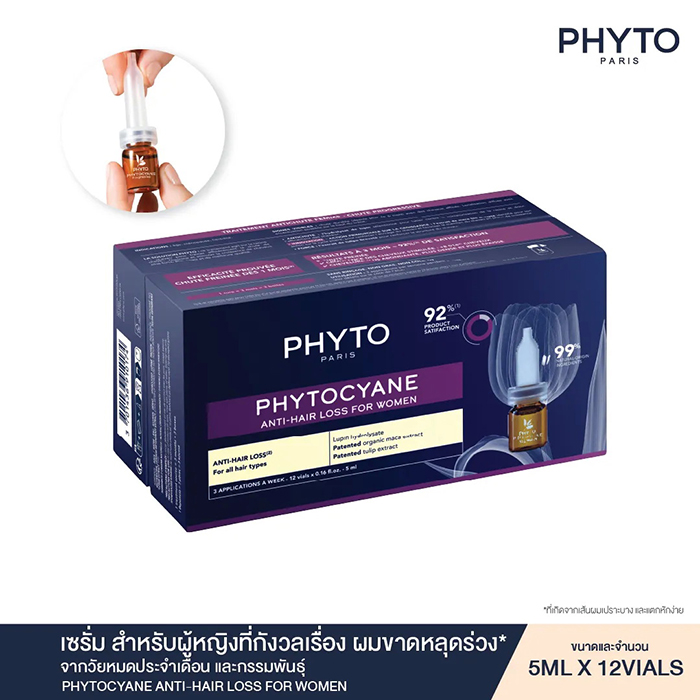 เซรั่มบำรุงผม PHYTO Phytocyane Women Treatment