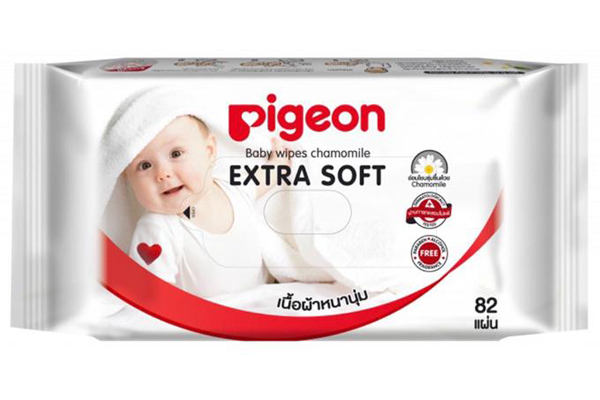 ทิชชู่เปียก Pigeon Baby Wipes Chamomile