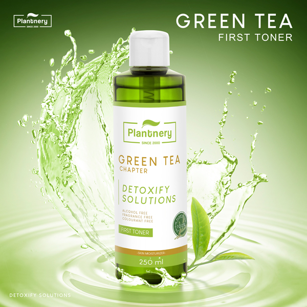 Plantnery Green Tea Detoxify First Toner