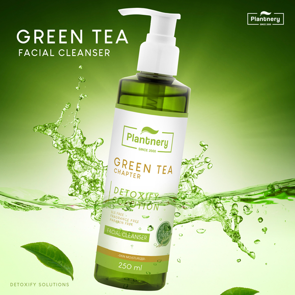 Plantnery Green Tea Facial Cleanser 