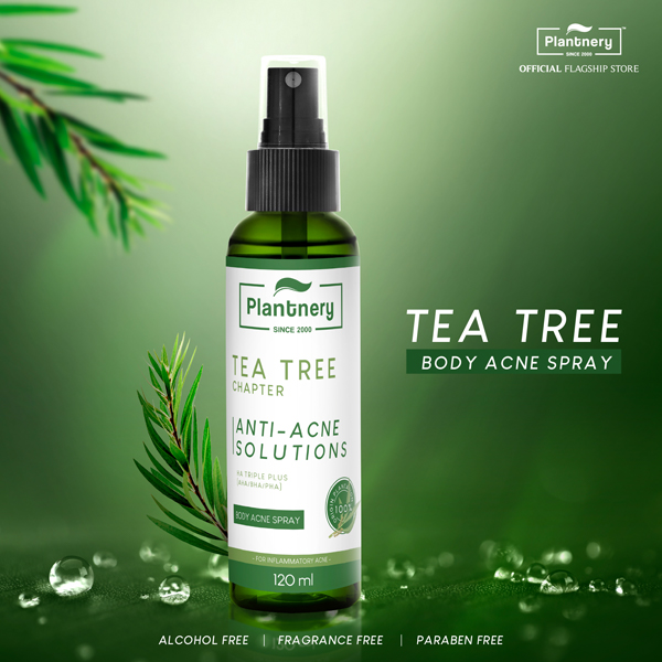 Plantnery Tea Tree Body Acne Spray 