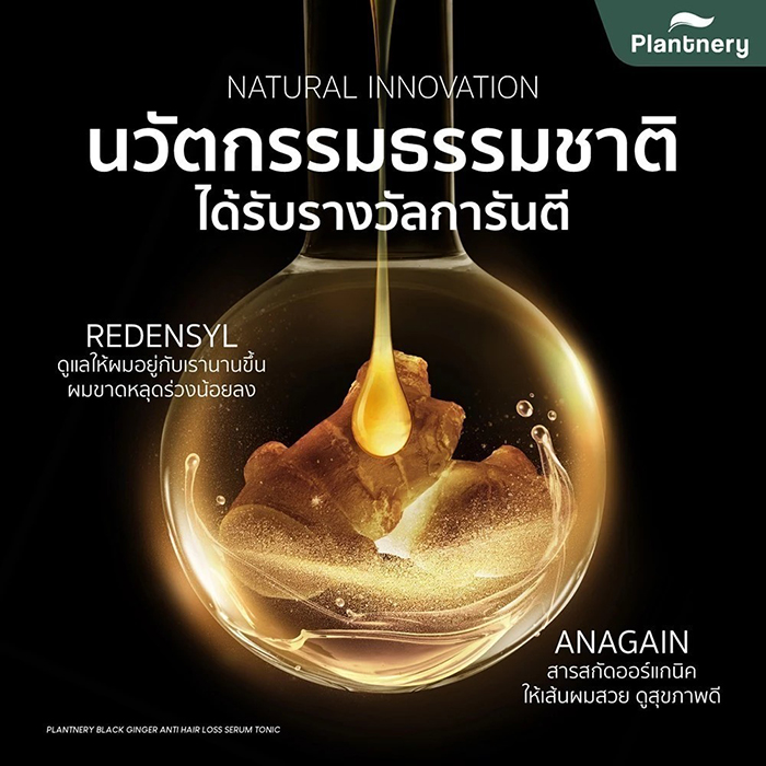 เซรั่ม Plantnery Black Ginger Anti-Hair Loss Serum Tonic