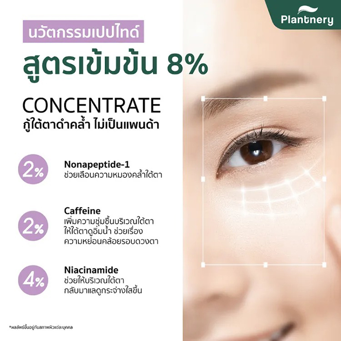 ครีมบำรุงใต้ตา Plantnery Lily Peptide Extra Bright Eye Cream