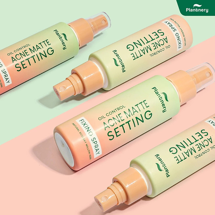 สเปรย์ล็อคเมคอัพ Plantnery Matte Oil Control Fixing Spray