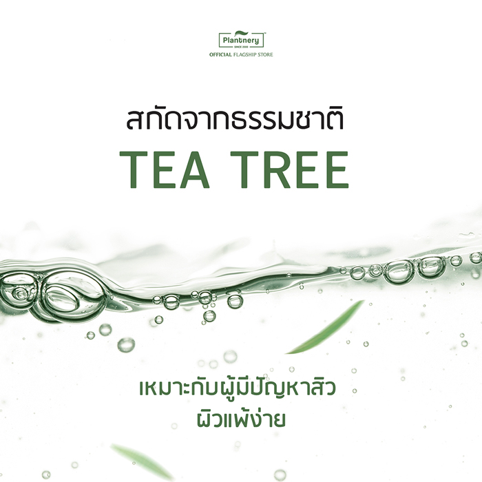 โฟมล้างหน้า Plantnery Tea Tree Acne Whip Foam