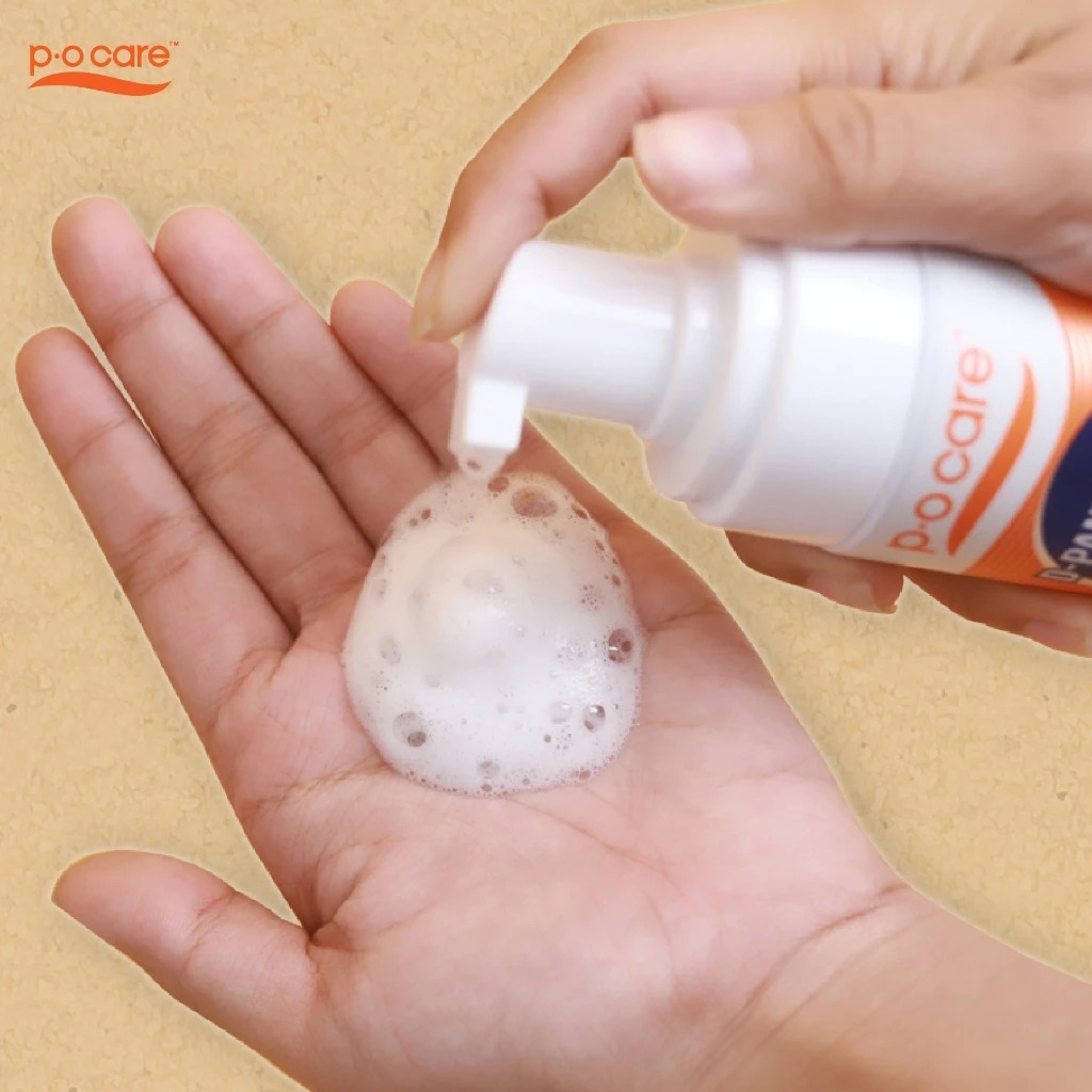 โฟมบำรุงผิวหลังโดดแดด P.O.Care D-Panthenol After Sun Foam
