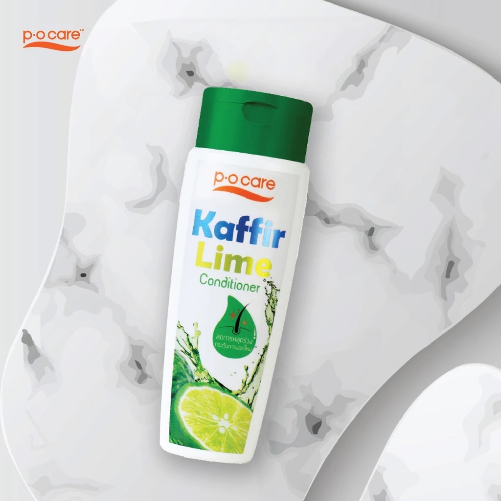 ผลิตภัณฑ์บำรุงเส้นผมและหนังศีรษะ P.O.Care Kaffir Lime Conditioner