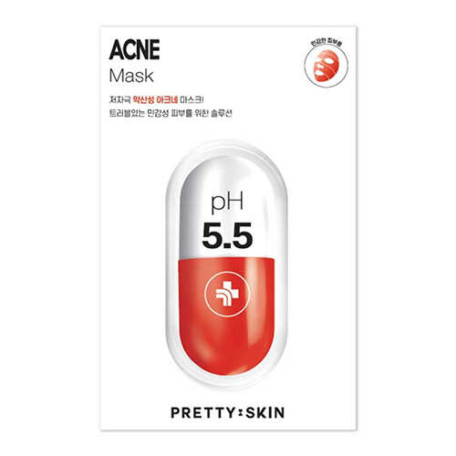 มาสก์ Pretty Skin pH5.5 Mask Sheet