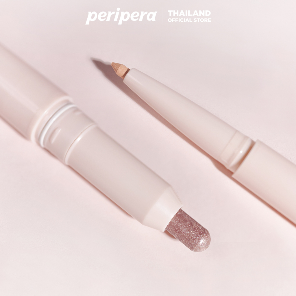 อายแชโดว์ Peripera Sugar Twinkle Duo Eye Stick