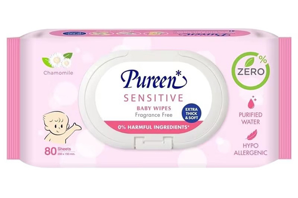 ทิชชู่เปียก Pureen Baby Wipe Sensitive