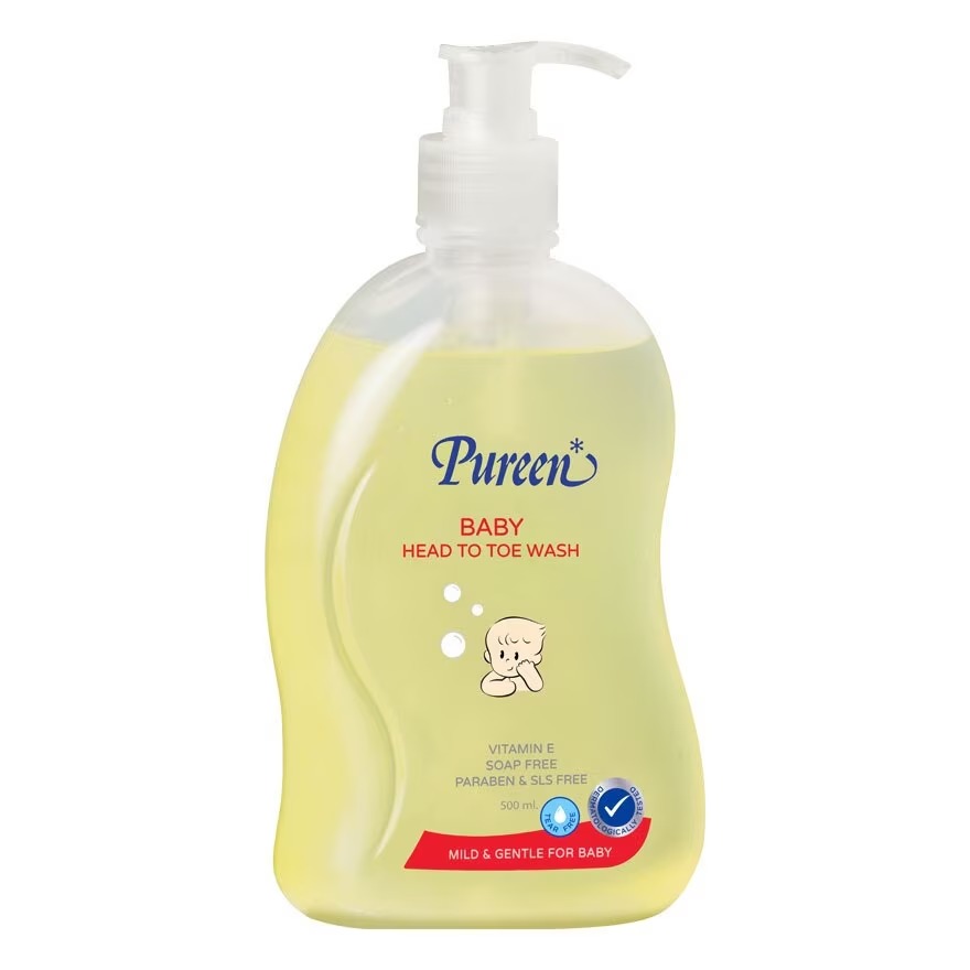 สบู่เหลวอาบน้ำ Pureen Baby Head To Toe Wash