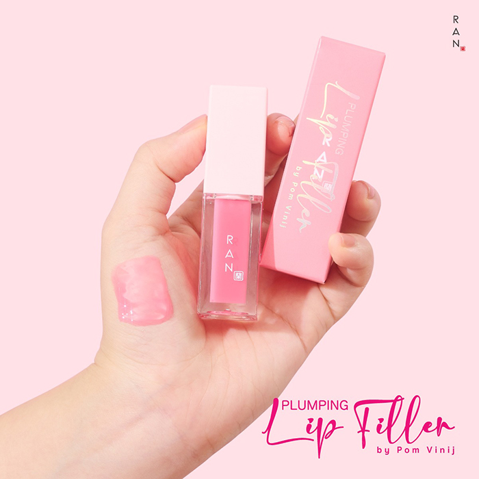 ลิปกลอส RAN Cosmetic Plumping Lip Filler by Pom Vinij