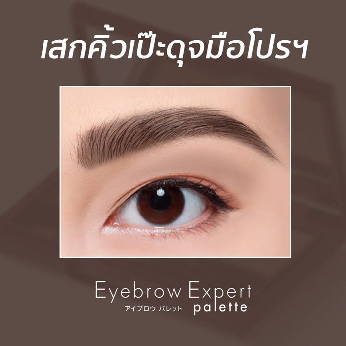 ที่เขียนคิ้วแบบฝุ่น RAN COSMETIC Eyebrow Expert Palette By Pom