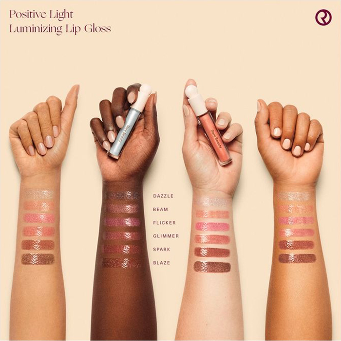 ลิปกลอส Rare Beauty Positive Light Luminizing Lip Gloss
