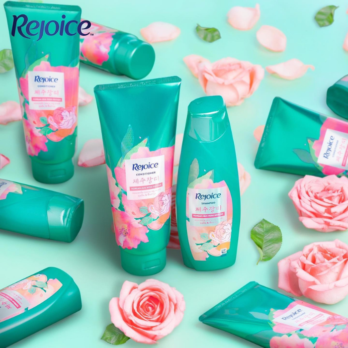 ครีมนวดผม Rejoice Korean Jeju Rose Edition Conditioner