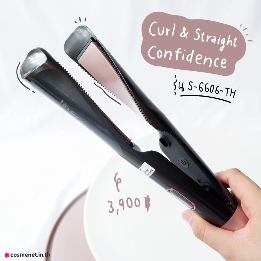 REMINGTON Curl & Straight Confidence เครื่องหนีบผม รุ่น S-6606