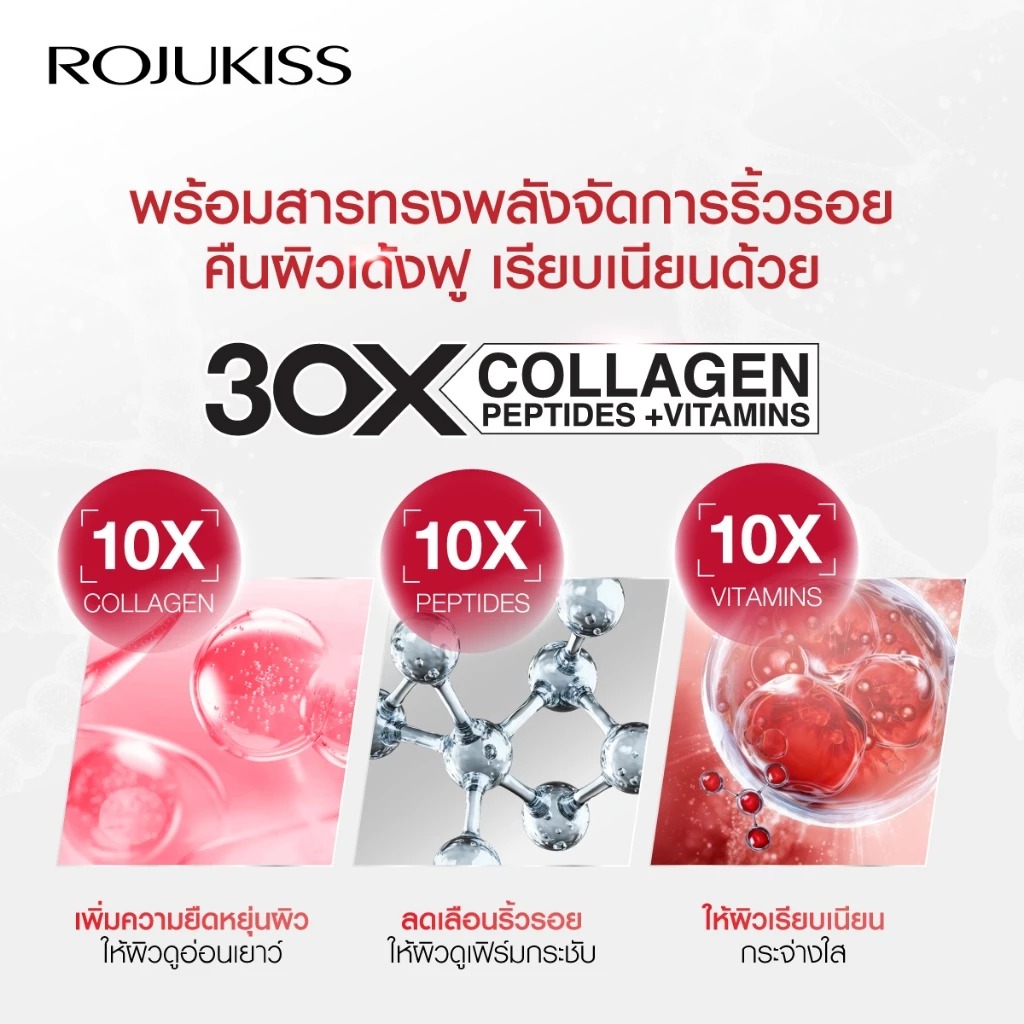 เซรั่ม Rojukiss Face Eye Neck Repair Serum