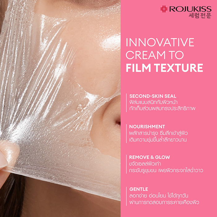 แร็ปปิ้งมาส์ก ROJUKISS Wrapping Mask