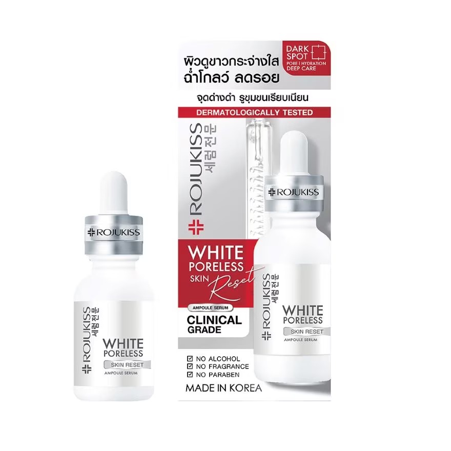 เซรั่มบำรุงผิว Rojukiss Rojukiss White Poreless Skin Reset Ampoule Serum