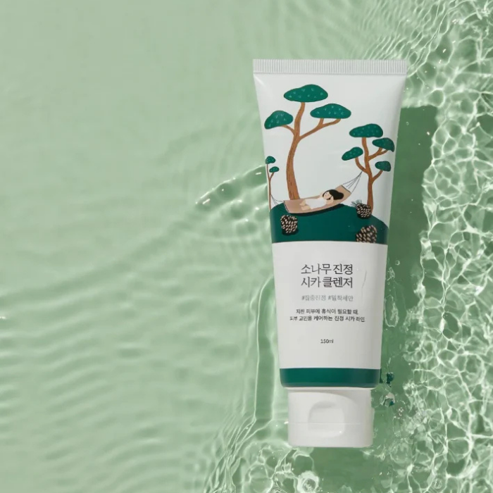 เจลล้างหน้า Round Lab Pine Calming Cica Cleanser เจลล้างหน้า Round Lab Pine Calming Cica Cleanser
