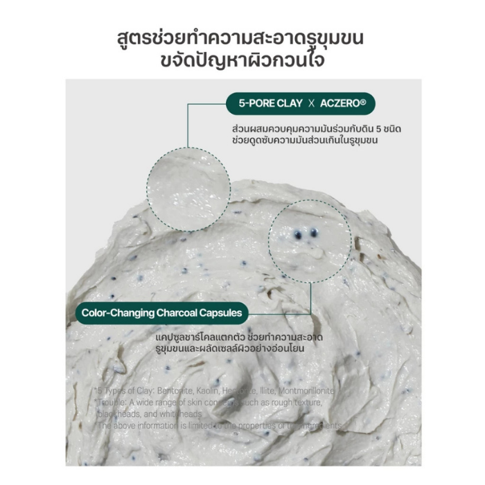 คลีนเซอร์เนื้อโคลน Round Lab Pine Cica Deep Pore Clay Mask Cleanser คลีนเซอร์เนื้อโคลน Round Lab Pine Cica Deep Pore Clay Mask Cleanser