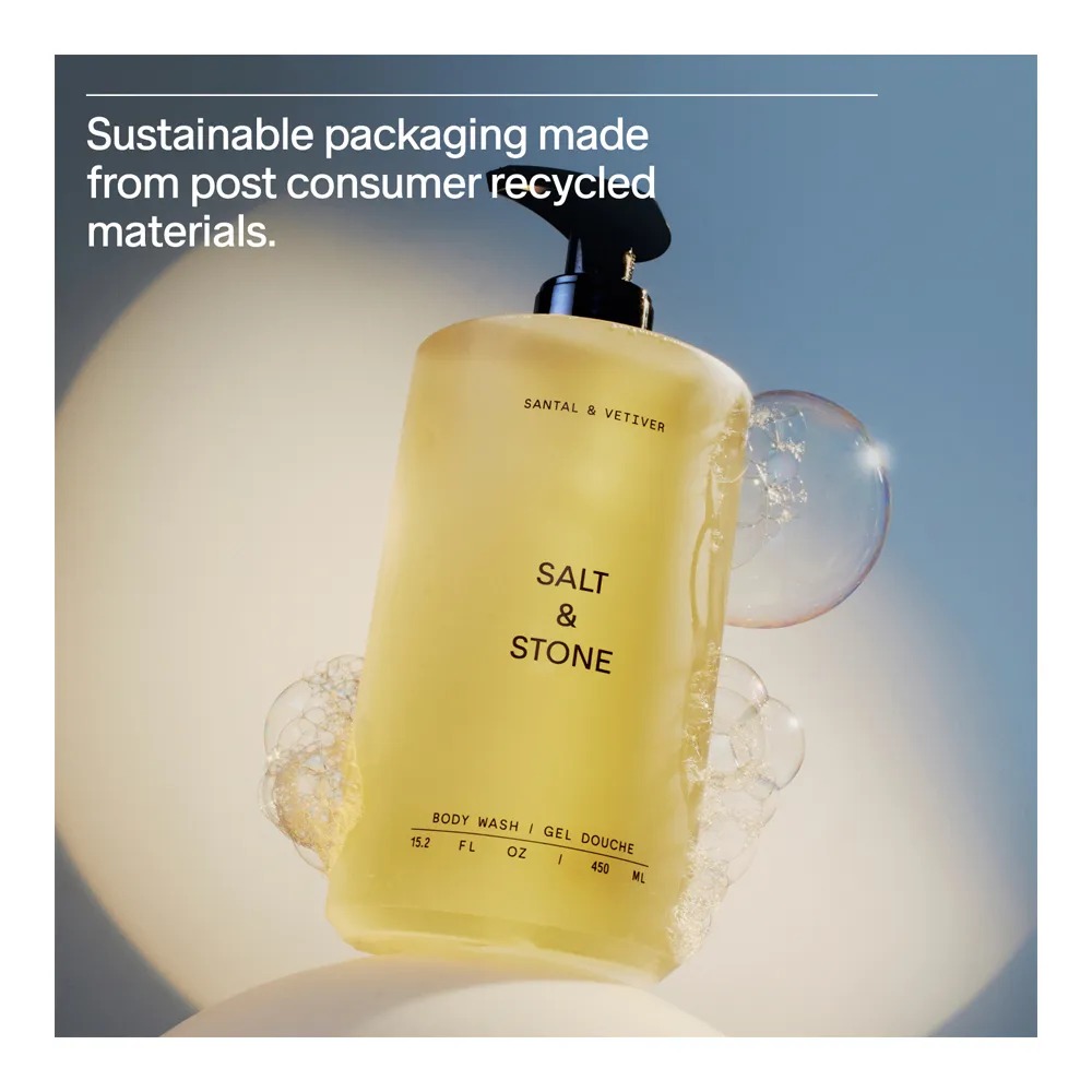 เจลทำความสะอาดผิวกาย SALT & STONE Body Wash