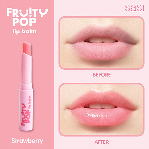 ลิปบาล์มมีสี Sasi Fruity POP Lip Balm