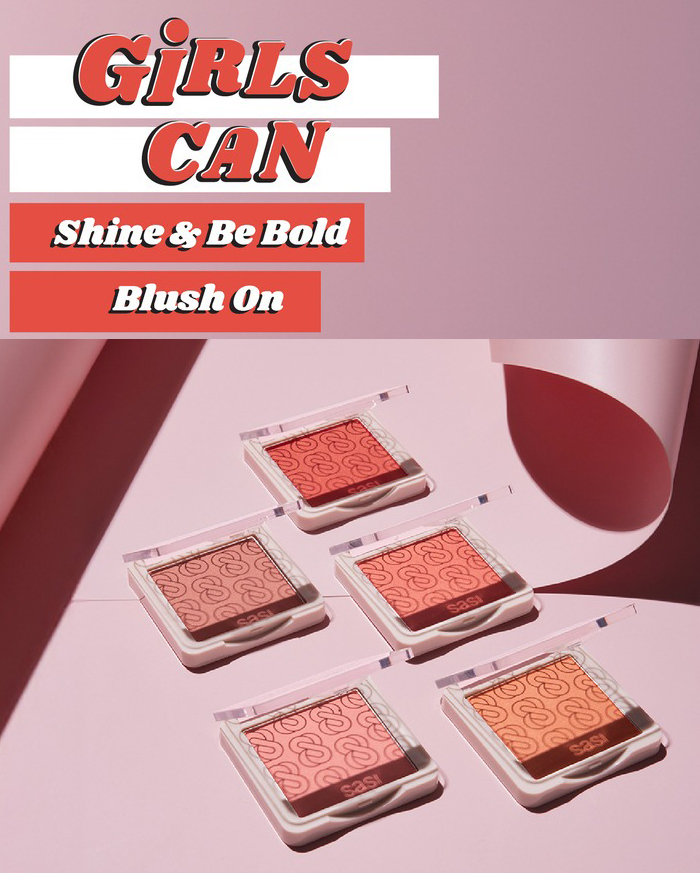 บลัชออน SASI Girls Can Be Bold Matte Blush On