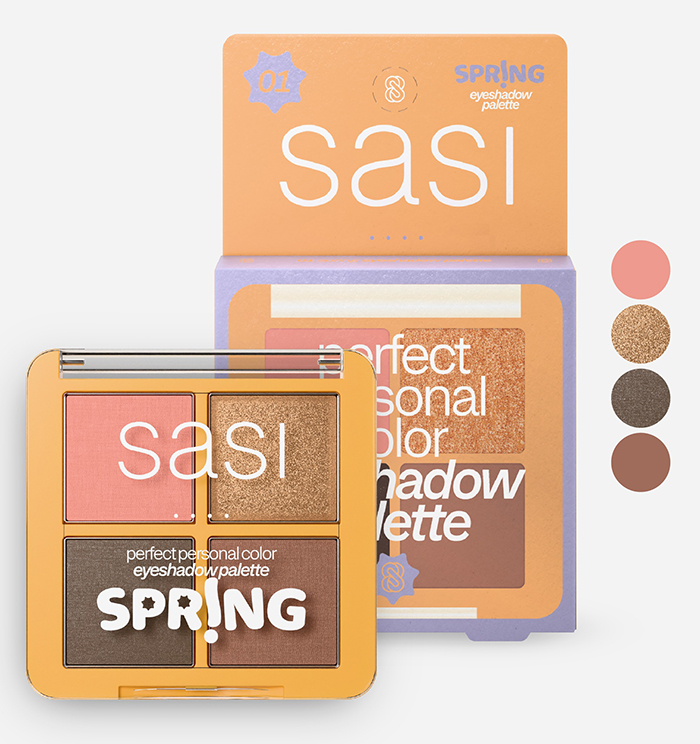 อายแชโดว์ SASI Perfect Personal Color Eyeshadow Palette