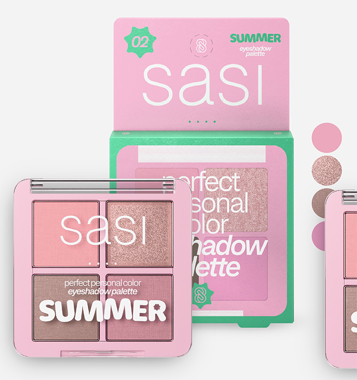 อายแชโดว์ SASI Perfect Personal Color Eyeshadow Palette
