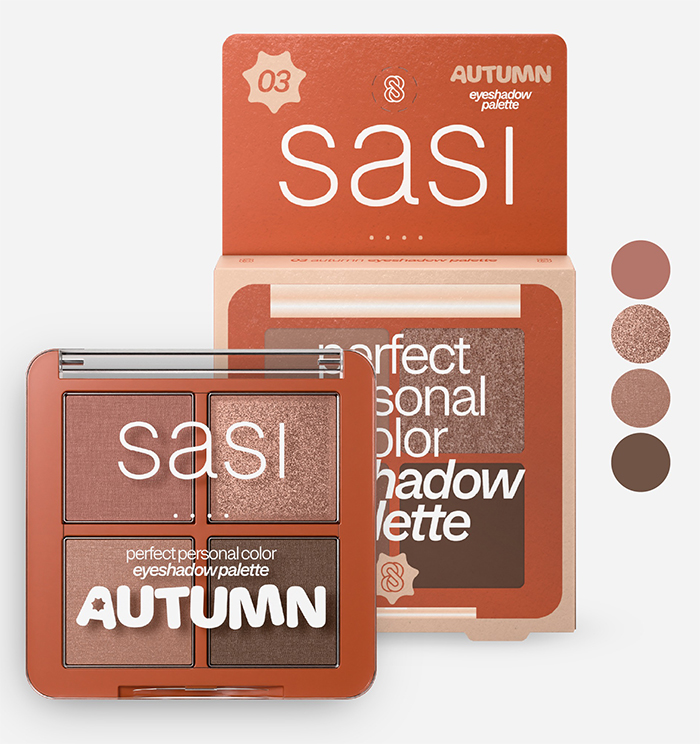 อายแชโดว์ SASI Perfect Personal Color Eyeshadow Palette