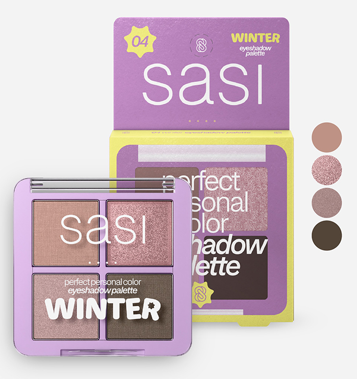 อายแชโดว์ SASI Perfect Personal Color Eyeshadow Palette