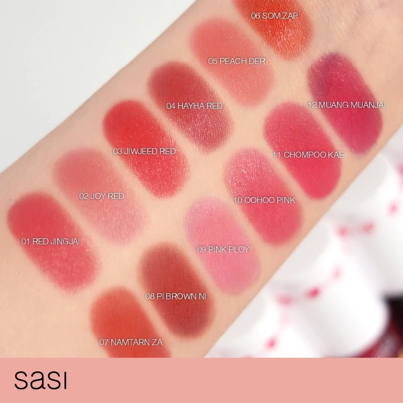 ลิปทินท์ SASI Peace & Love Watery Lip Tint