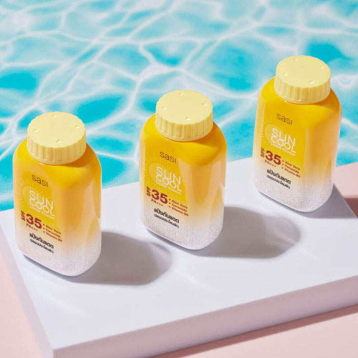 แป้งฝุ่น Sasi Sun Cool Powder แป้งฝุ่น Sasi Sun Cool Powder