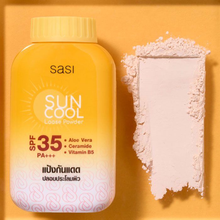 แป้งฝุ่น Sasi Sun Cool Powder แป้งฝุ่น Sasi Sun Cool Powder
