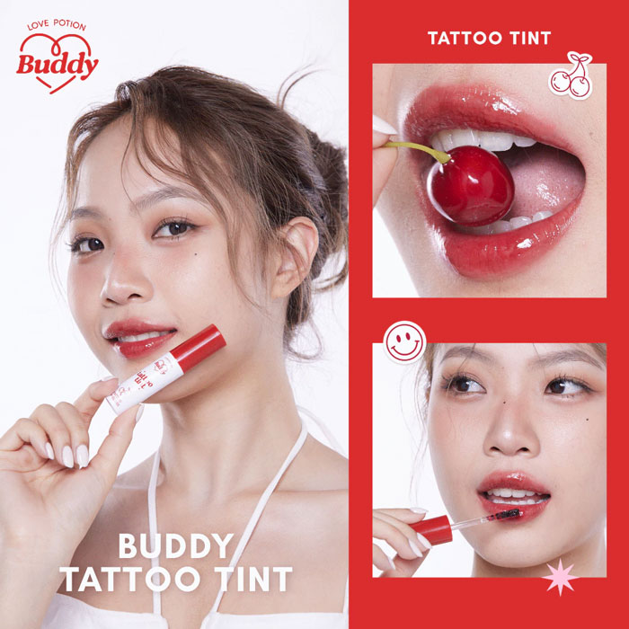 ลิปทินท์ Lovepotion Buddy Tattoo Tint