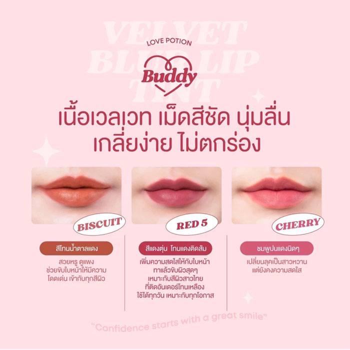 ลิปทินท์ Lovepotion Velvet Blur Lip Tint