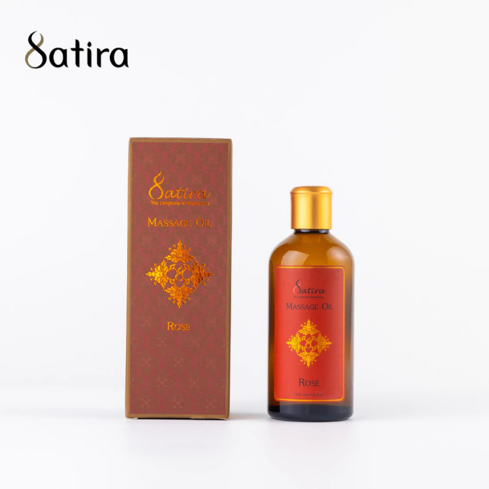 น้ำมันนวด Satira Massage Oil : Rose